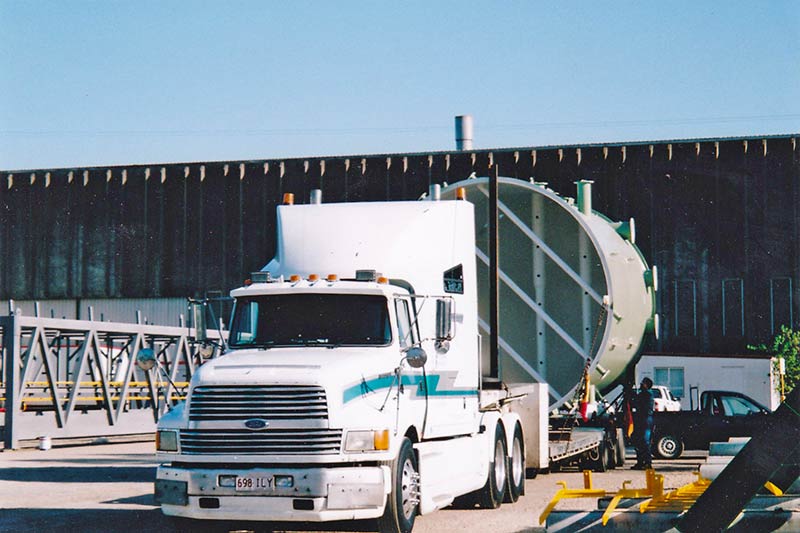 heavy equipment transport